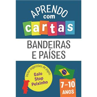 Aprendo com cartas - Bandeiras e Países