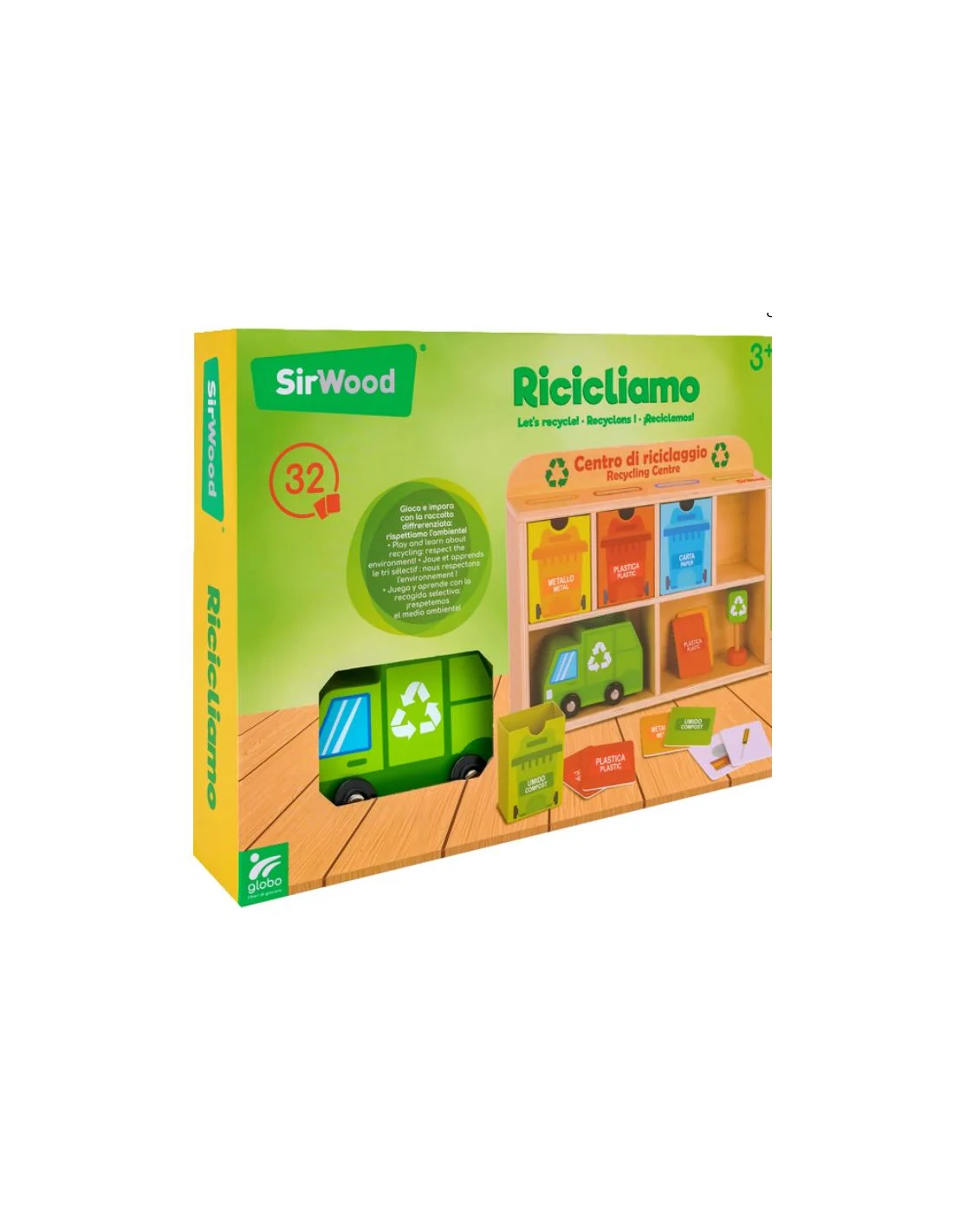 SirWood - Jogo da reciclagem em madeira
