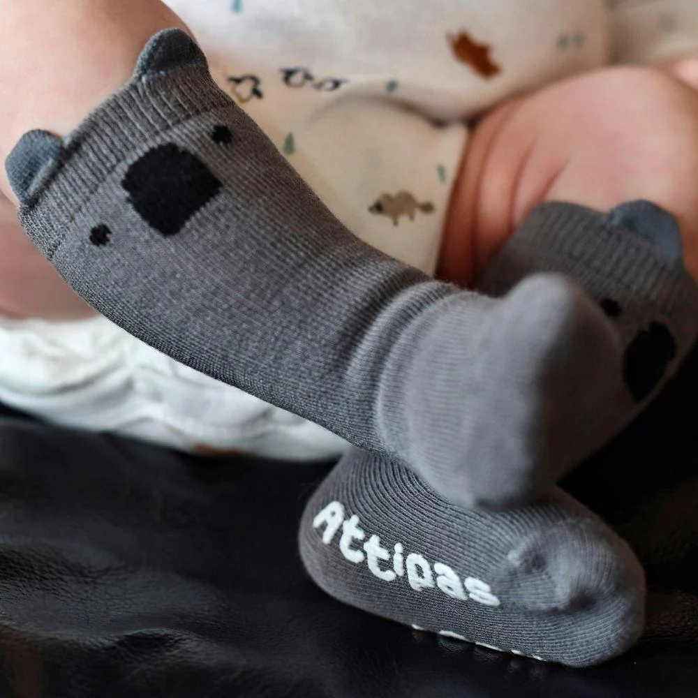 Attipas ATTISOCKS meias antiderrapante  animais 2 pares Tamanho L - Image 3