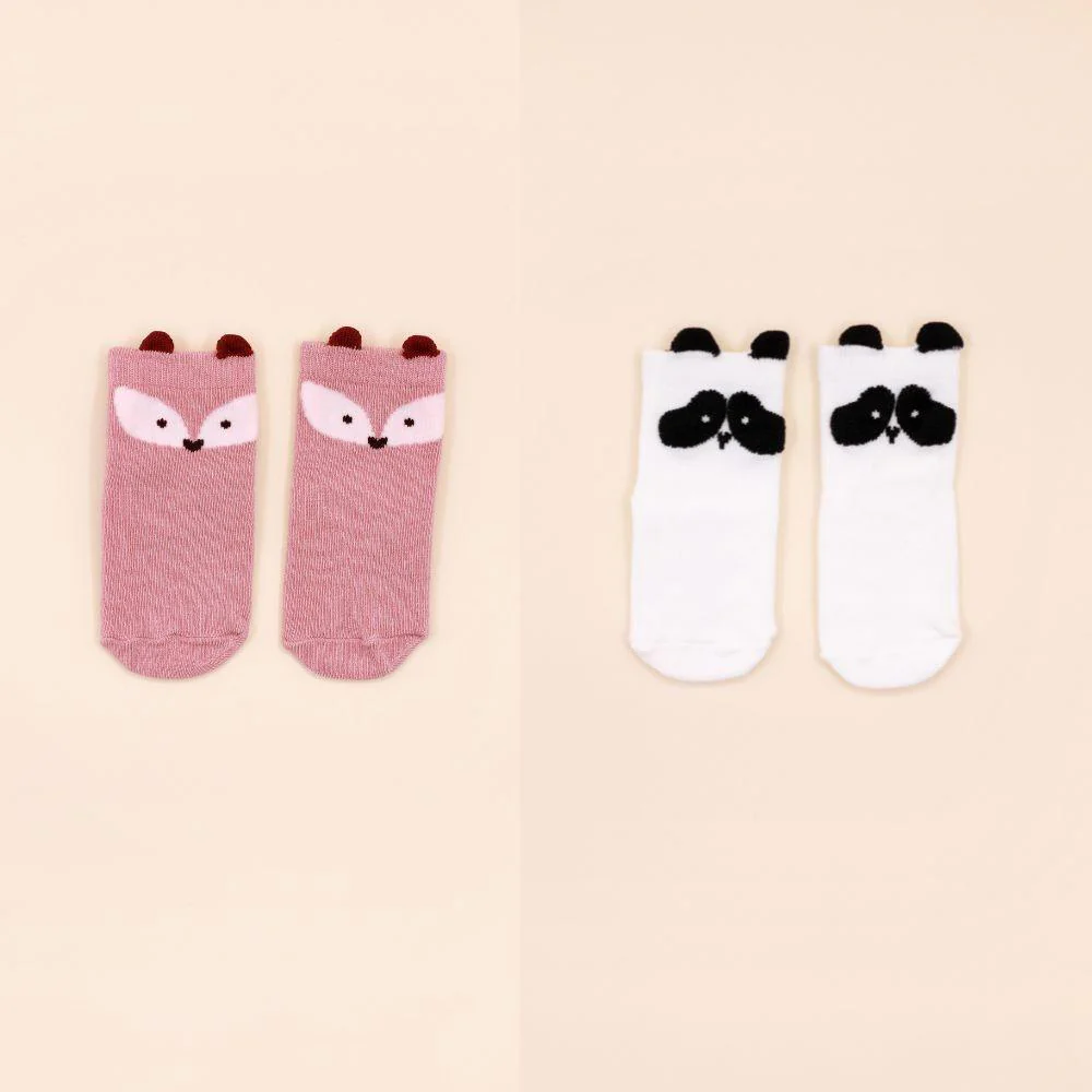 Attipas ATTISOCKS meias antiderrapante  animais 2 pares Tamanho M - Image 4