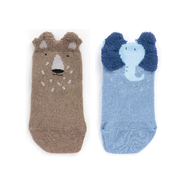 Attipas ATTISOCKS meias antiderrapante  animais 2 pares Tamanho M - Image 8