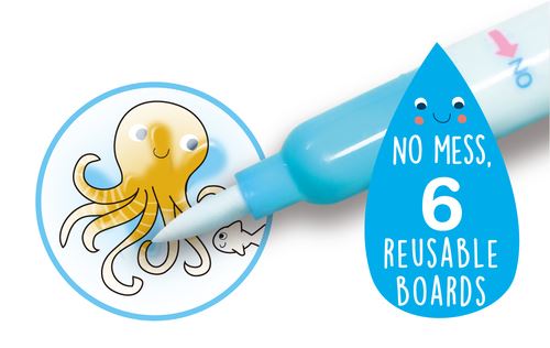 Avenir Autocolantes Reposicionáveis e pinturas com água e atividades - Image 7