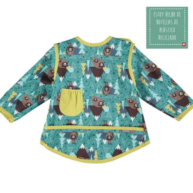 Close Babete com mangas Urso