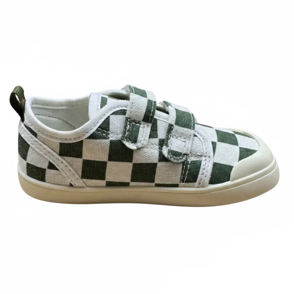 BabyFree Barefoot Sapatilha Lona Verde - Image 4
