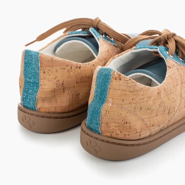 Baby Lobitos Barefoot Sapatilhas Adulto Mapis Cork Brilho - Image 6