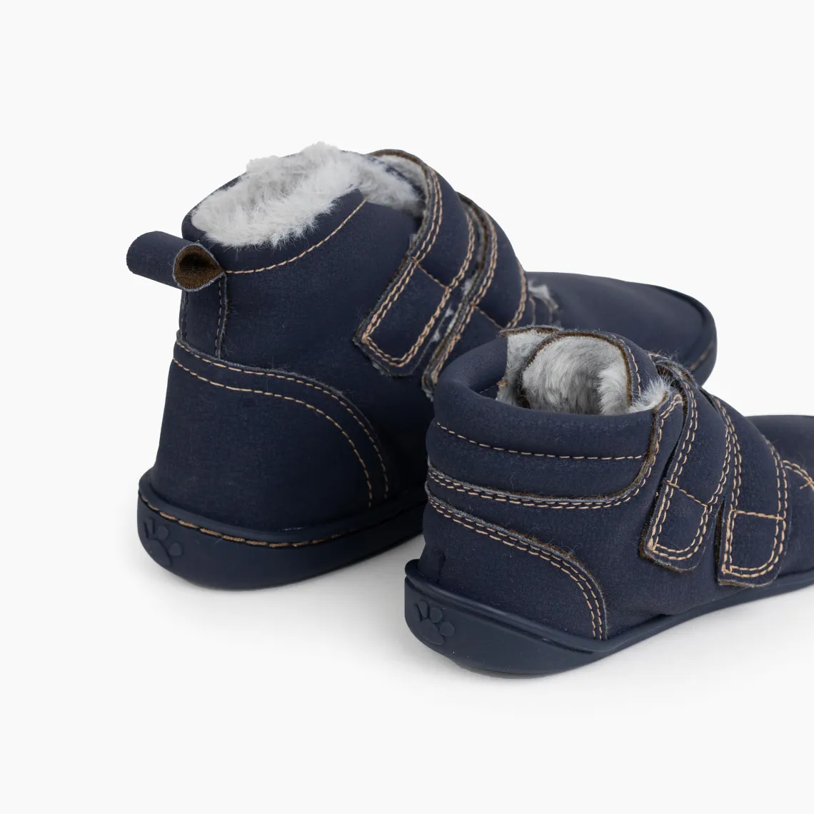 Baby Lobitos Barefoot Bota Pueblo com pêlo - Image 9