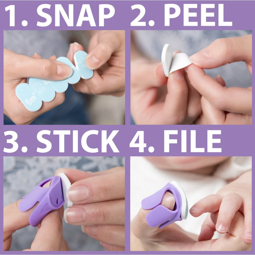 Baby Nails Limas De Unhas Para Bebés com recargas - Image 11
