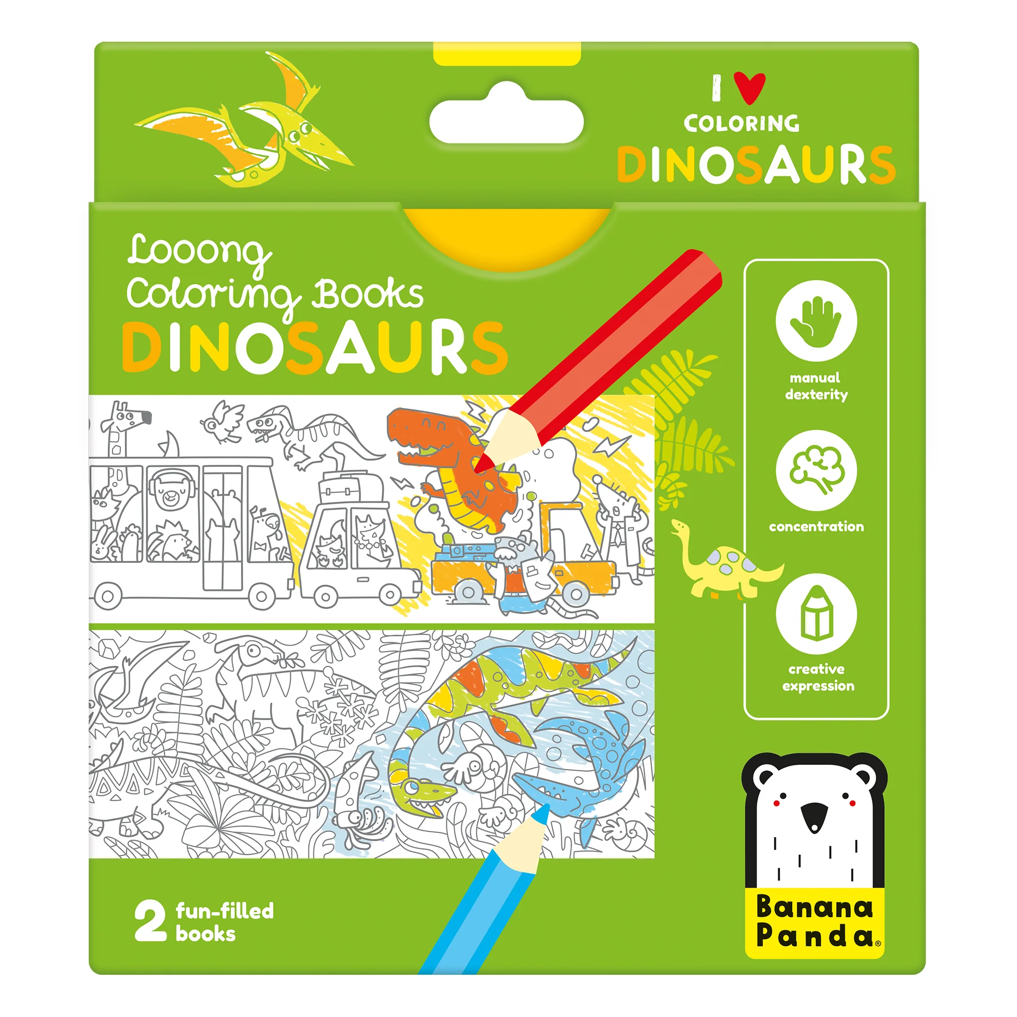 Banana Panda 2 Livros de Pintar Extra Longos 96cm (FADAS) - Image 20