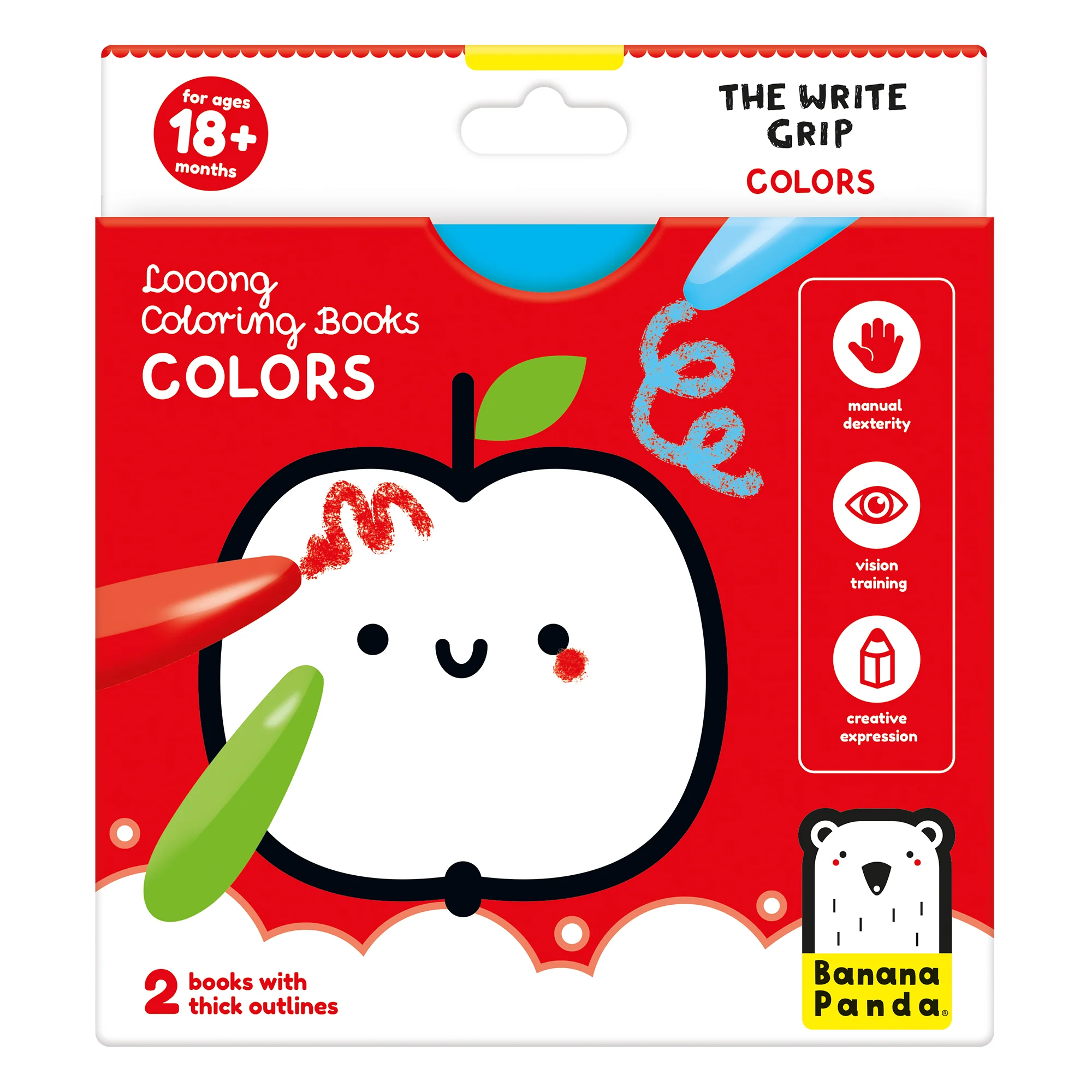 Banana Panda 2 Livros de Pintar Extra Longos 96cm (FADAS) - Image 2