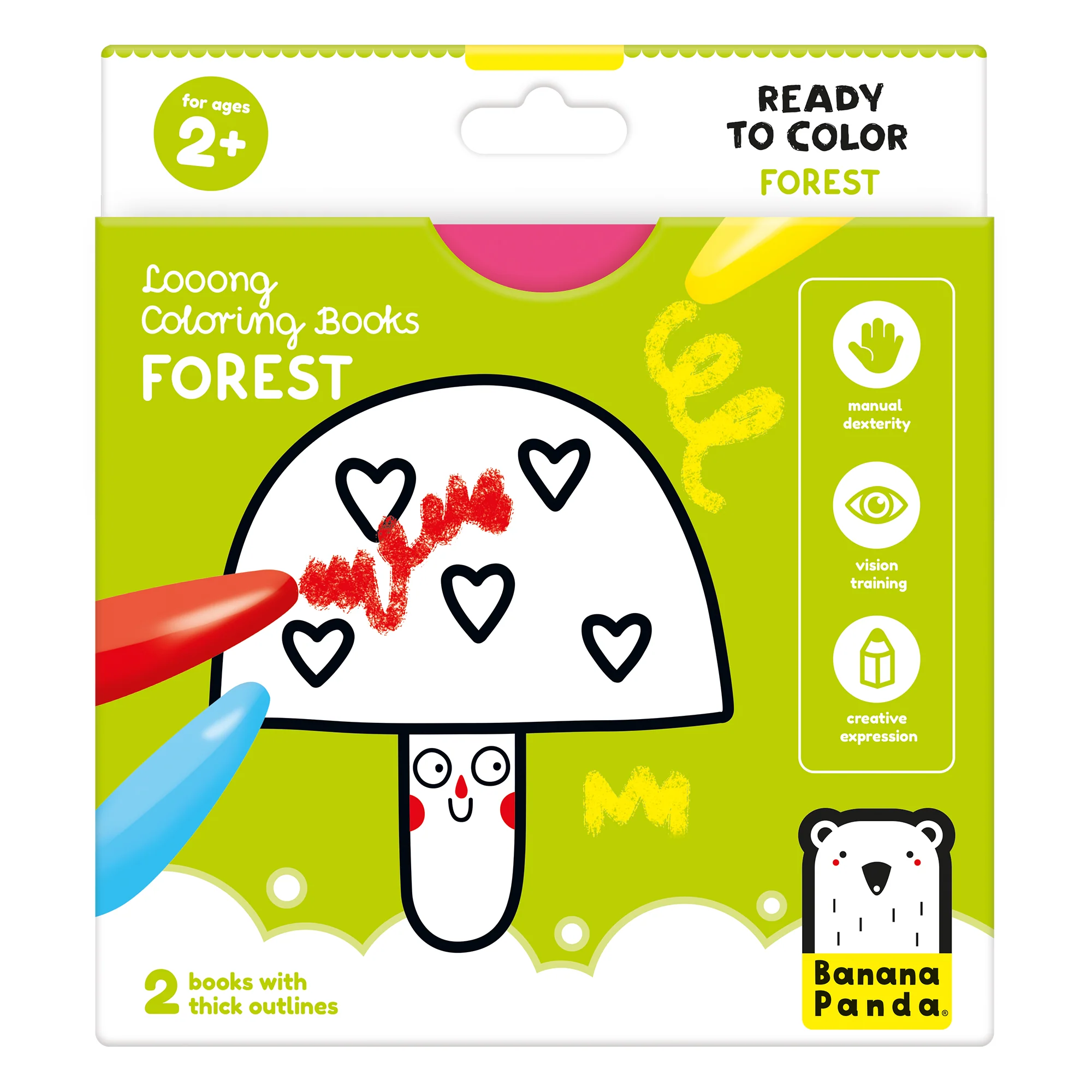 Banana Panda 2 Livros de Pintar Extra Longos 96cm (FADAS) - Image 5