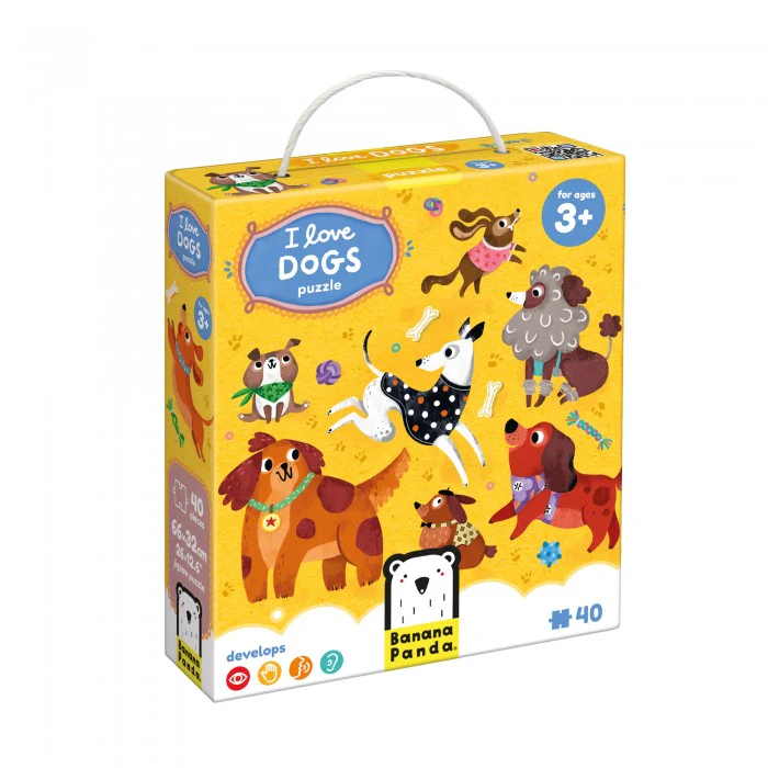 Banana Panda Puzzle I Love Dogs