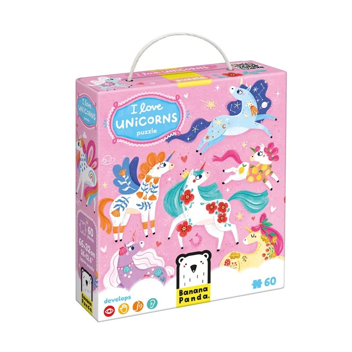 Banana Panda Puzzle I Love Unicorns