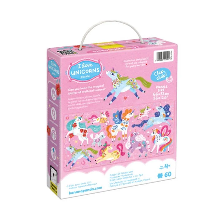 Banana Panda Puzzle I Love Unicorns - Image 4