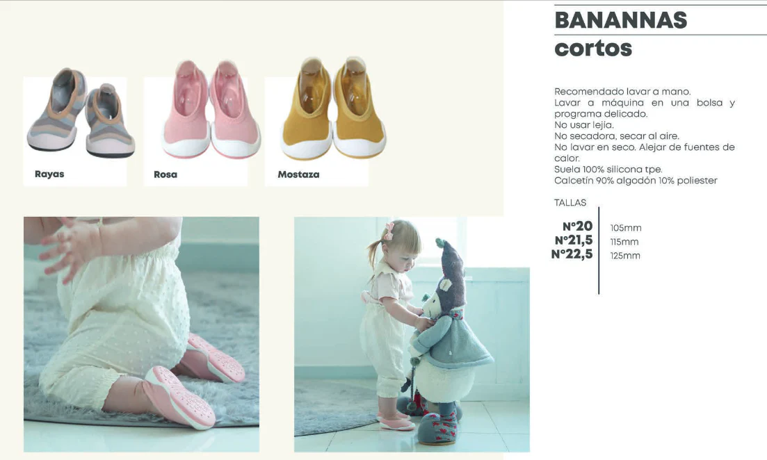 Banannas Sapato meia (Mostarda) - Curto - Image 3