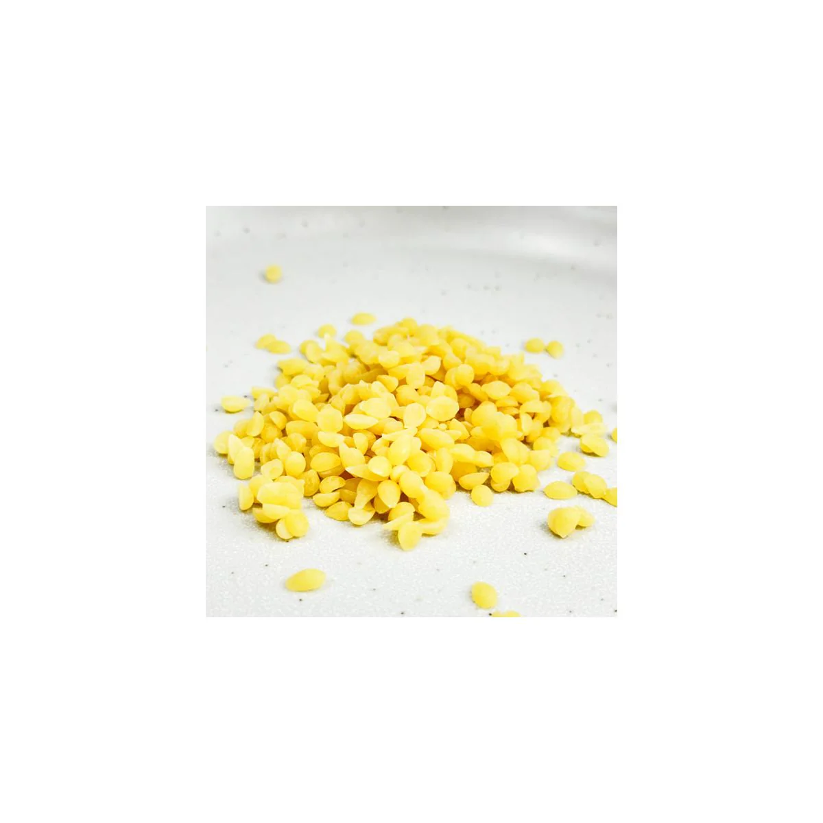 BEESWAX BEADS CERTIFIED ORGANIC, Amarelo Natural  cera abelhas - Image 2