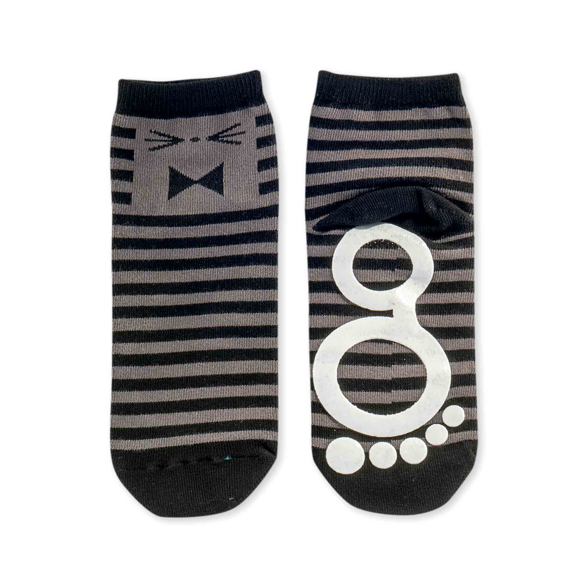 BigToes Meias barefoot antiderrapante - Dandy Cinza