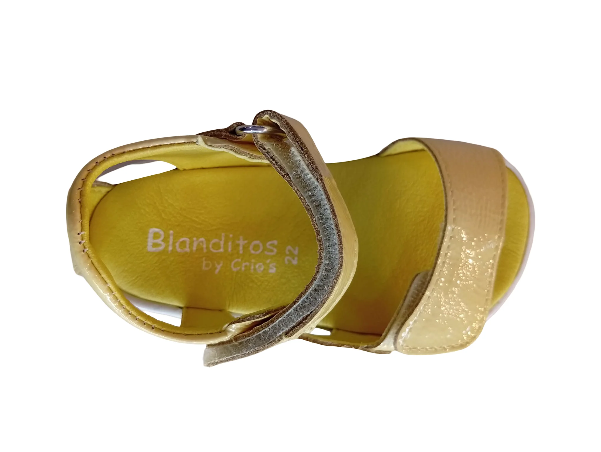 Blanditos by Crio´s - Sandálias Abertas Caribe Amarelo