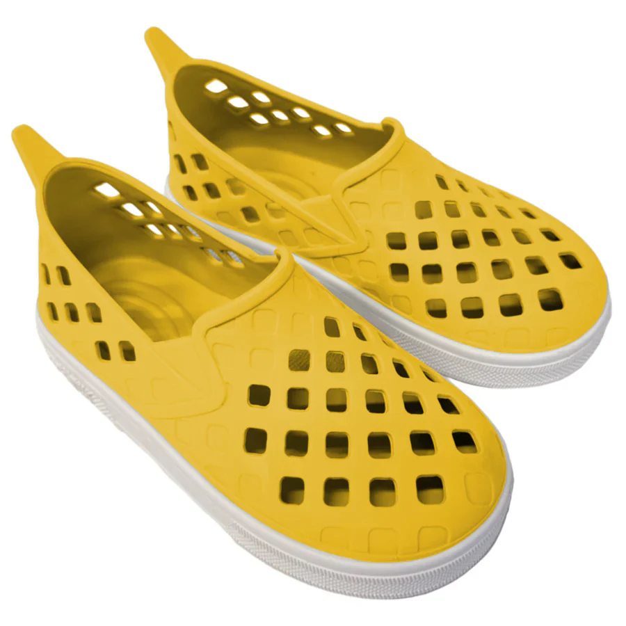 Boatilus - Sandália Minimalista Praia/Piscina Easy Veg Yellow/White - Image 3