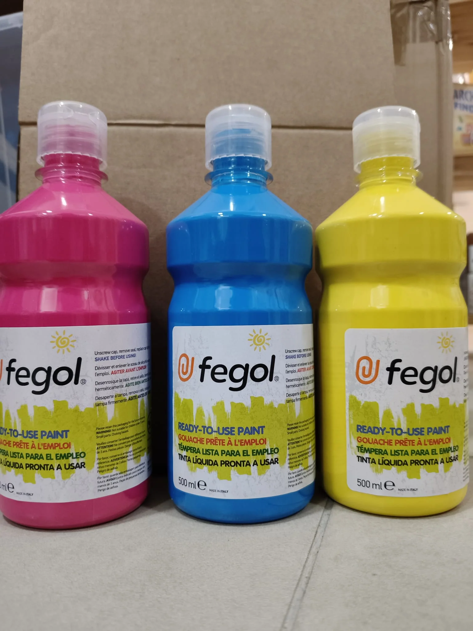 Fegol Boião Tinta líquida pronta a usar (500ml)
