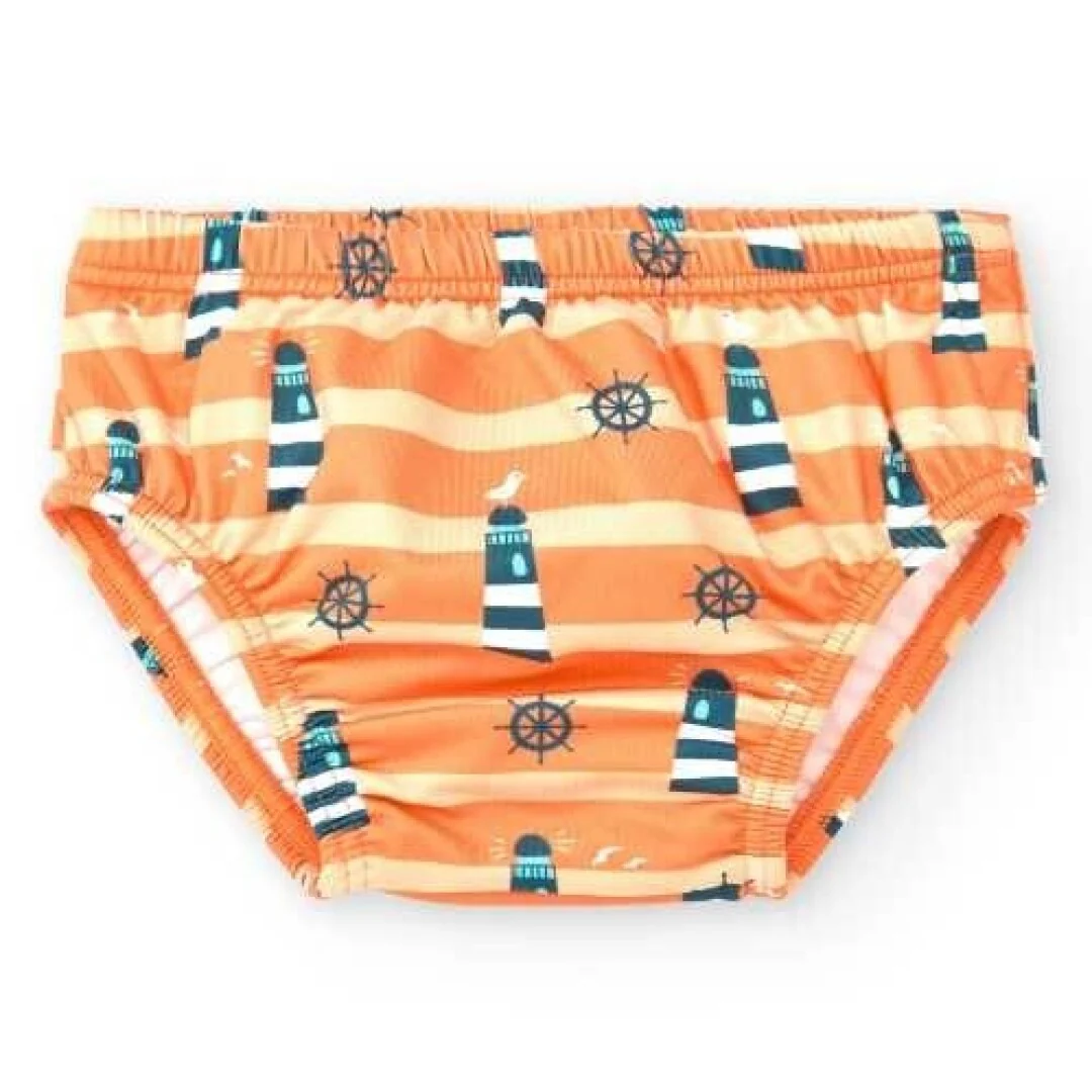 BtBox Cueca/ Fralda com Proteção Solar UPF 50+ Farol