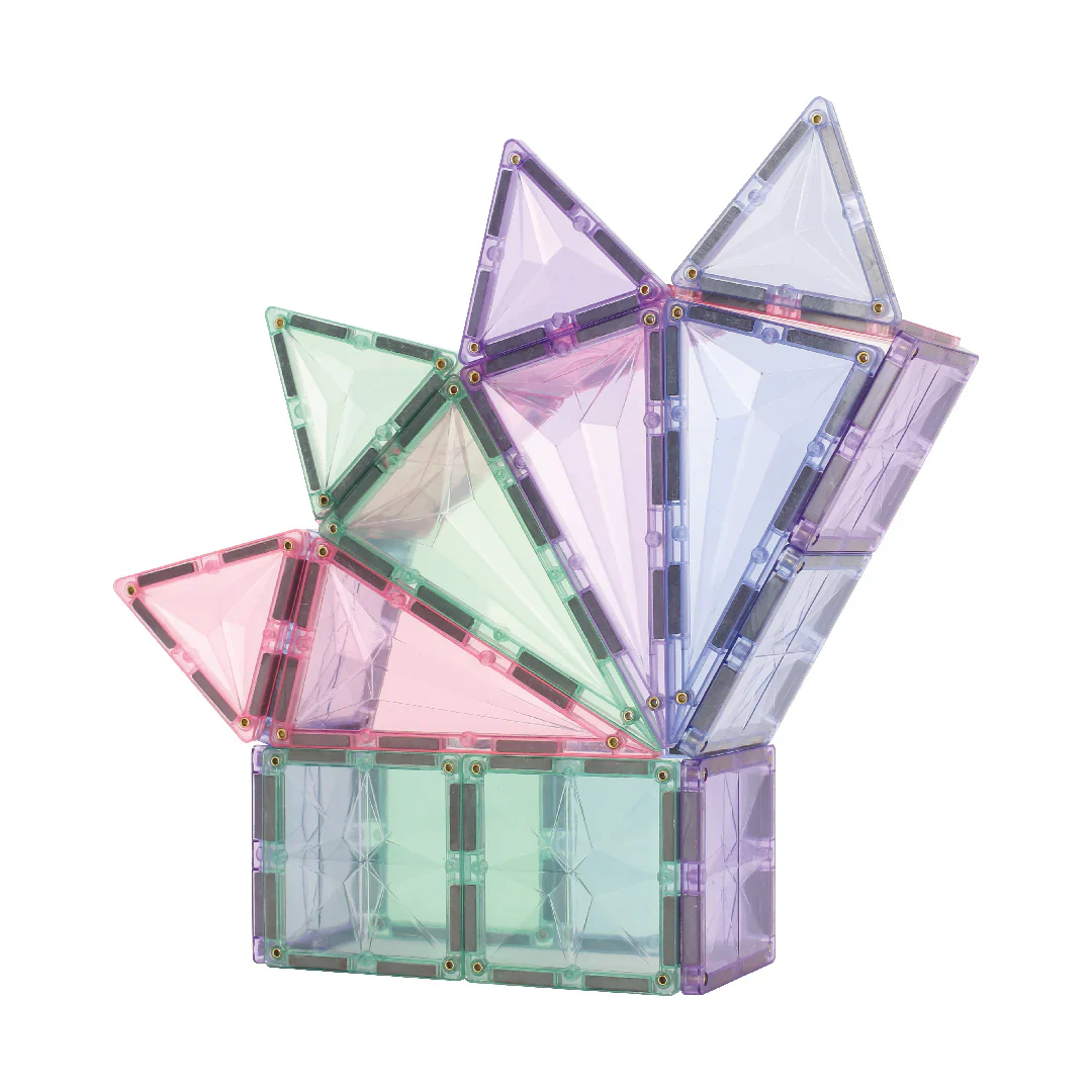 Clever Clixx Jogo blocos Magnético Geo pastel 45 peças - Image 2