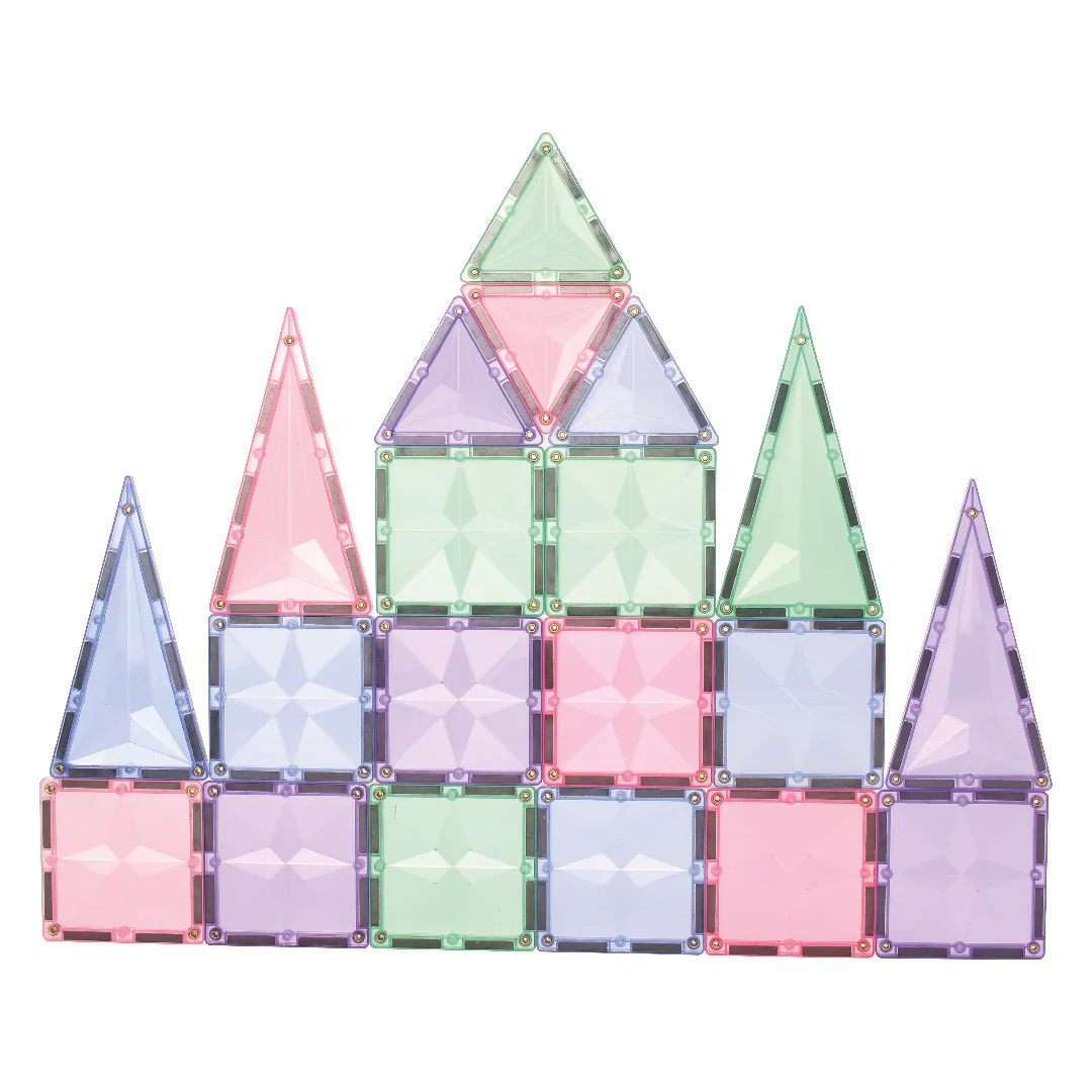 Clever Clixx Jogo blocos Magnético Geo pastel 45 peças - Image 3