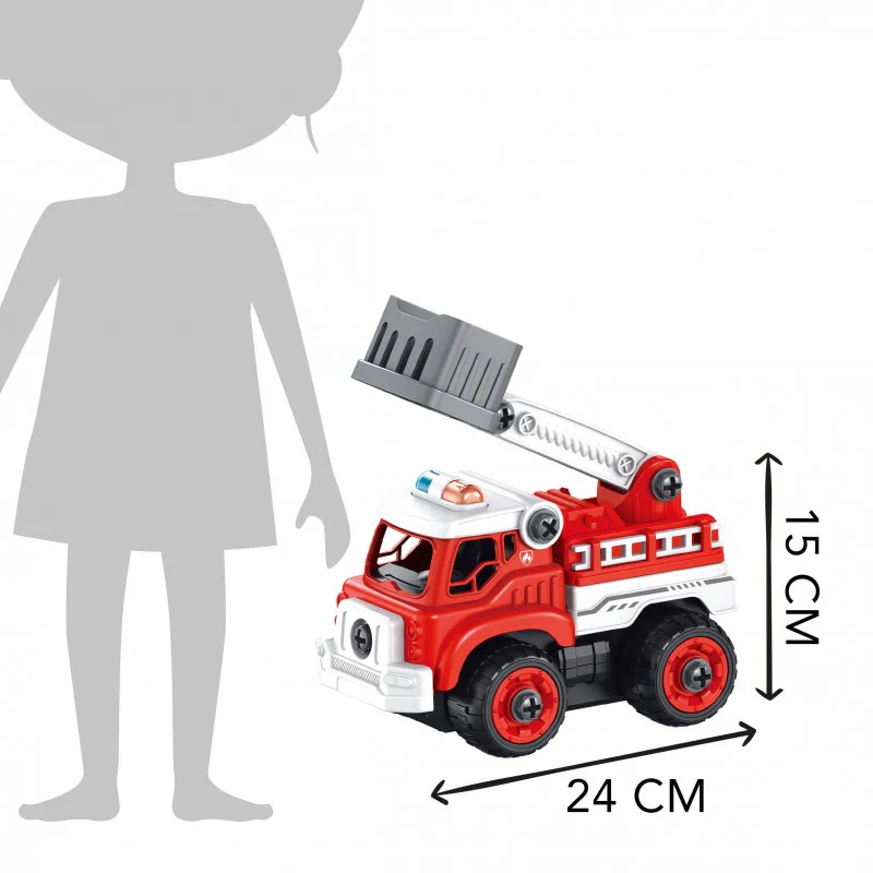 Buki Camião dos Bombeiros para construir - Image 4