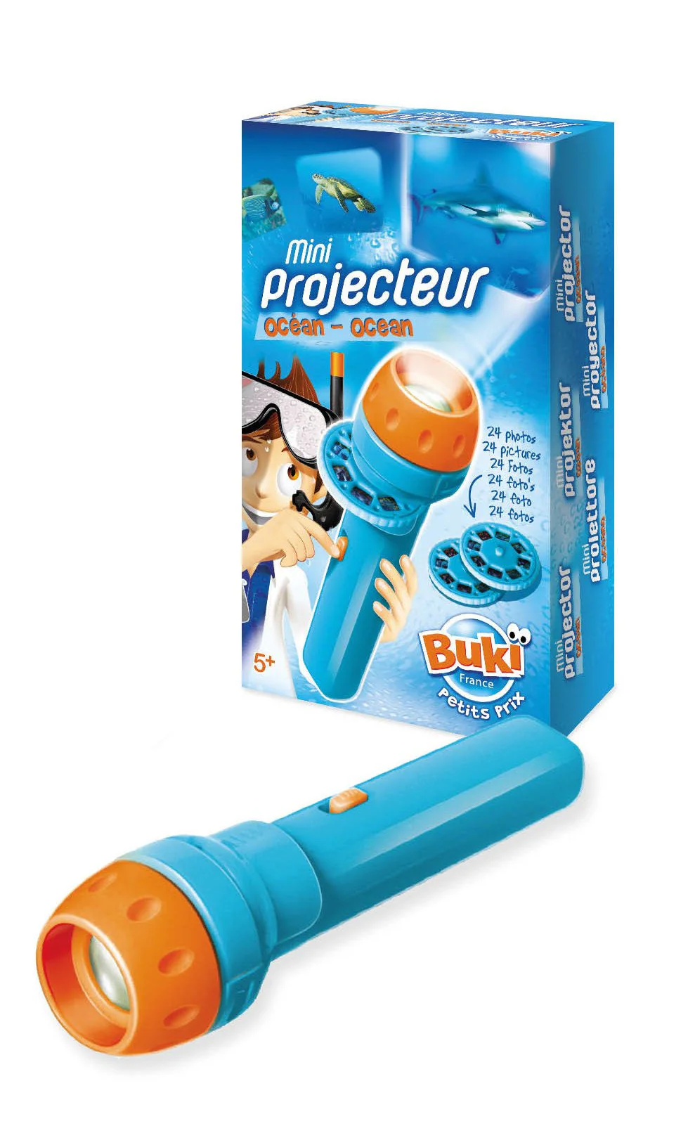 Buki Mini projetor c/24 imagens Oceano