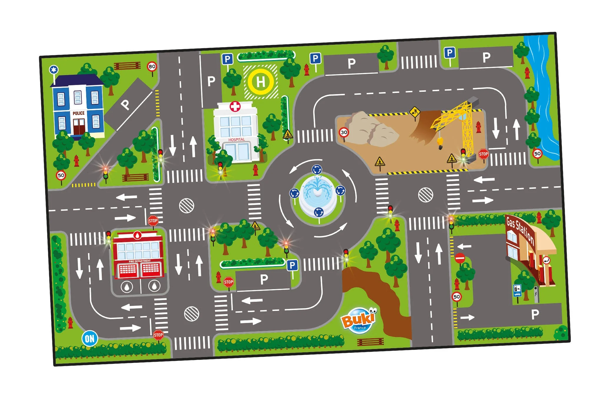 Buki - Playmat City Tapete - Image 6