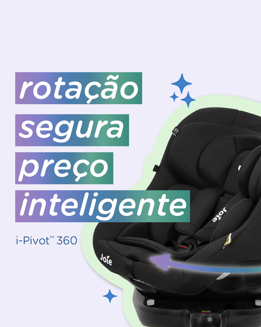 Cadeira Auto Joie I-Pivot 360  | 40cm - 105cm - Image 12
