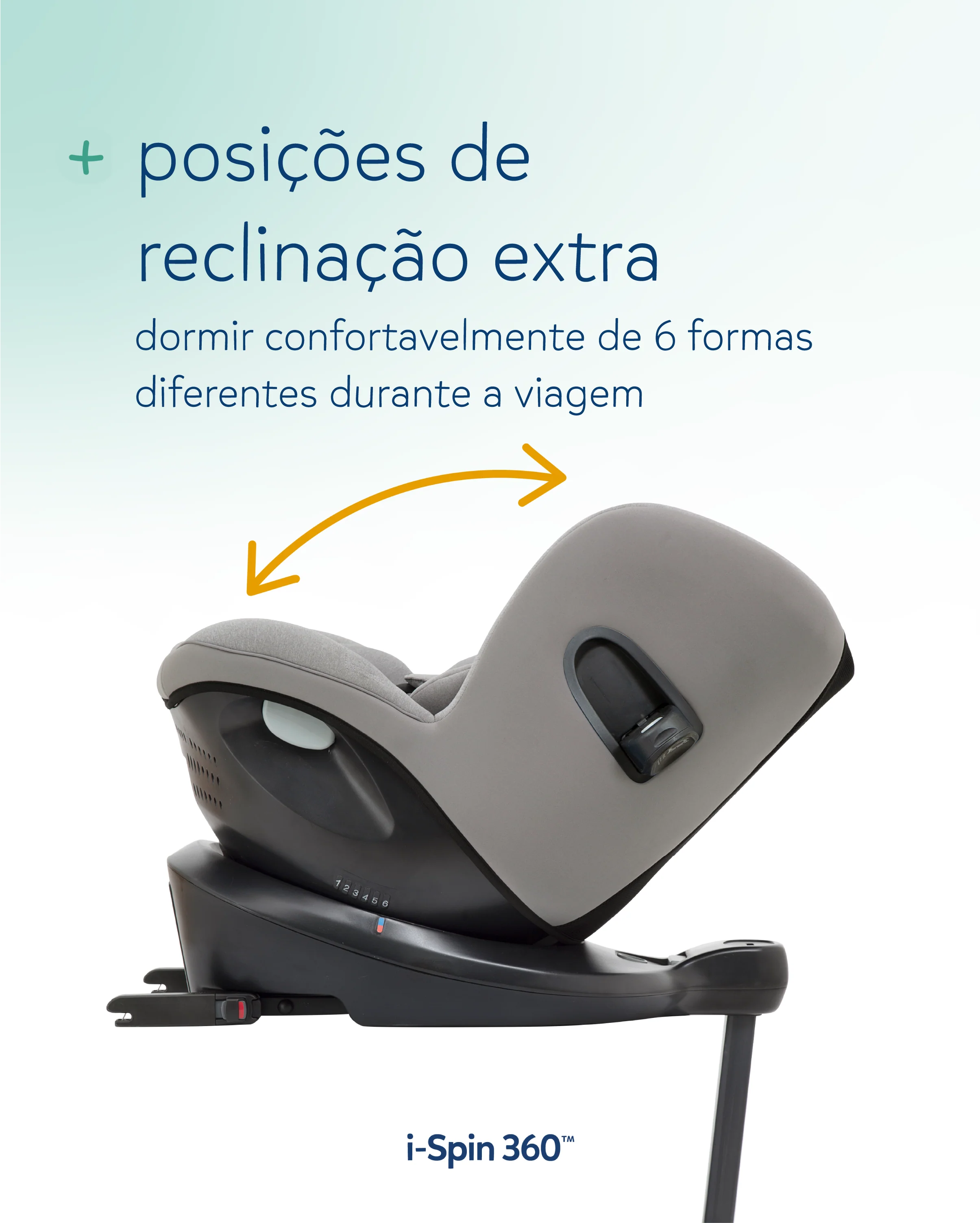 Cadeira auto Joie i-Spin 360 | 40cm - 105cm MESH EDITION * fim de maio - Image 16