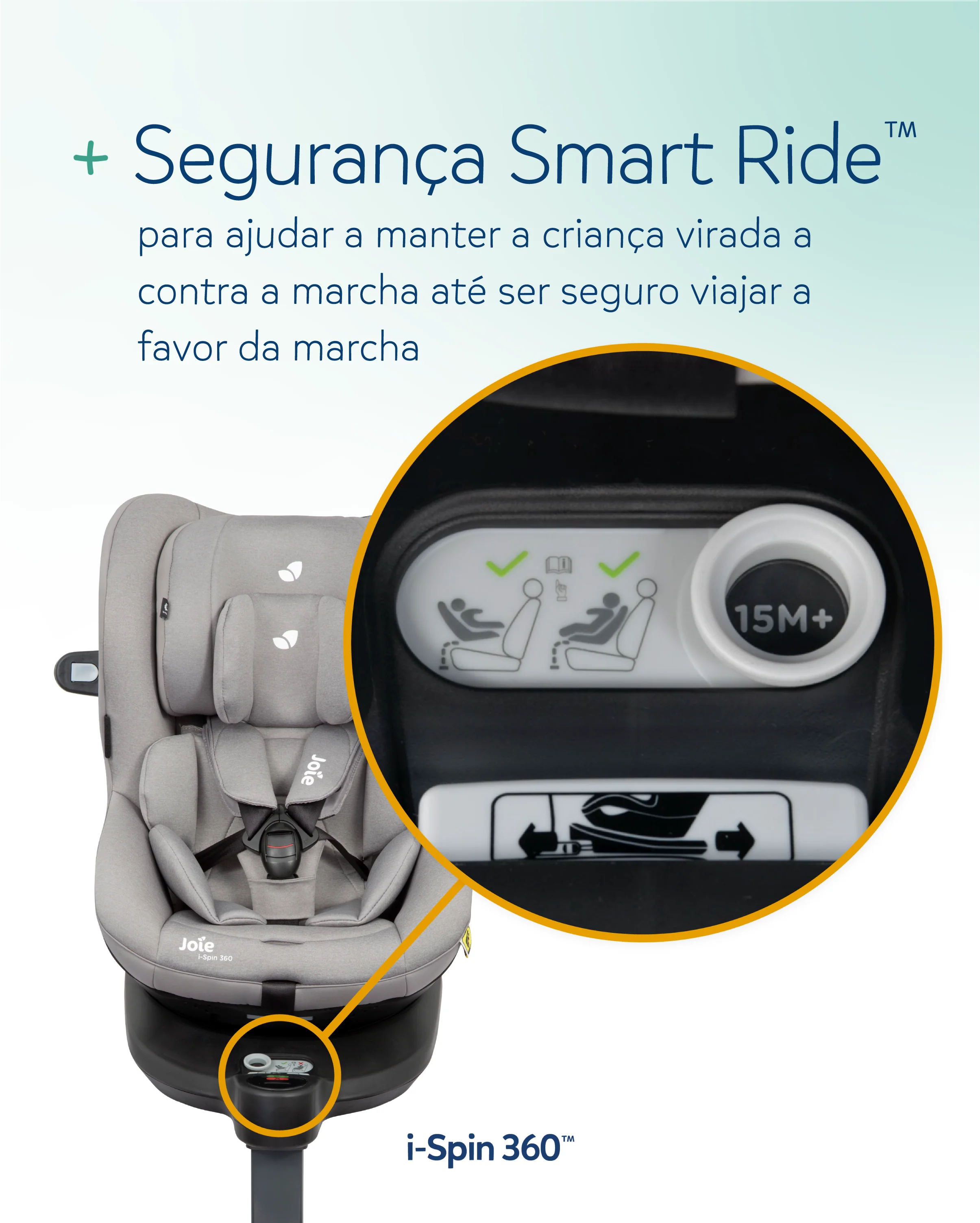 Cadeira auto Joie i-Spin 360 | 40cm - 105cm MESH EDITION * fim de maio - Image 17