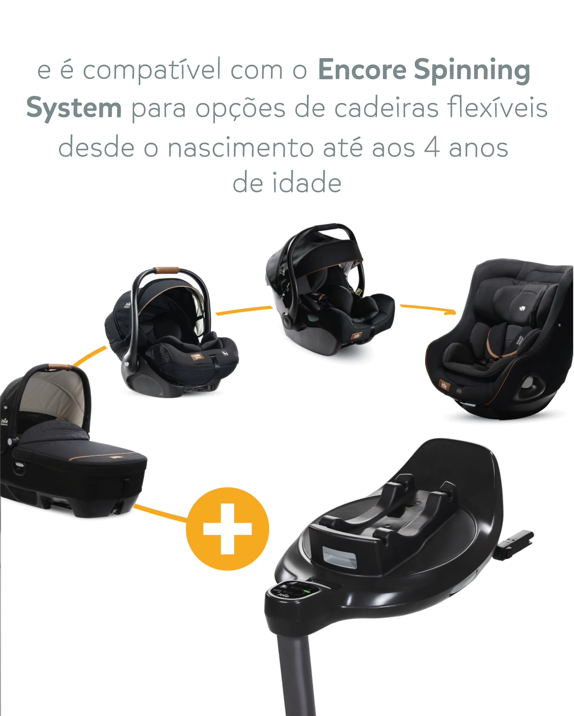 Cadeira auto Joie i-Spin 360 | 40cm - 105cm MESH EDITION * fim de maio - Image 20