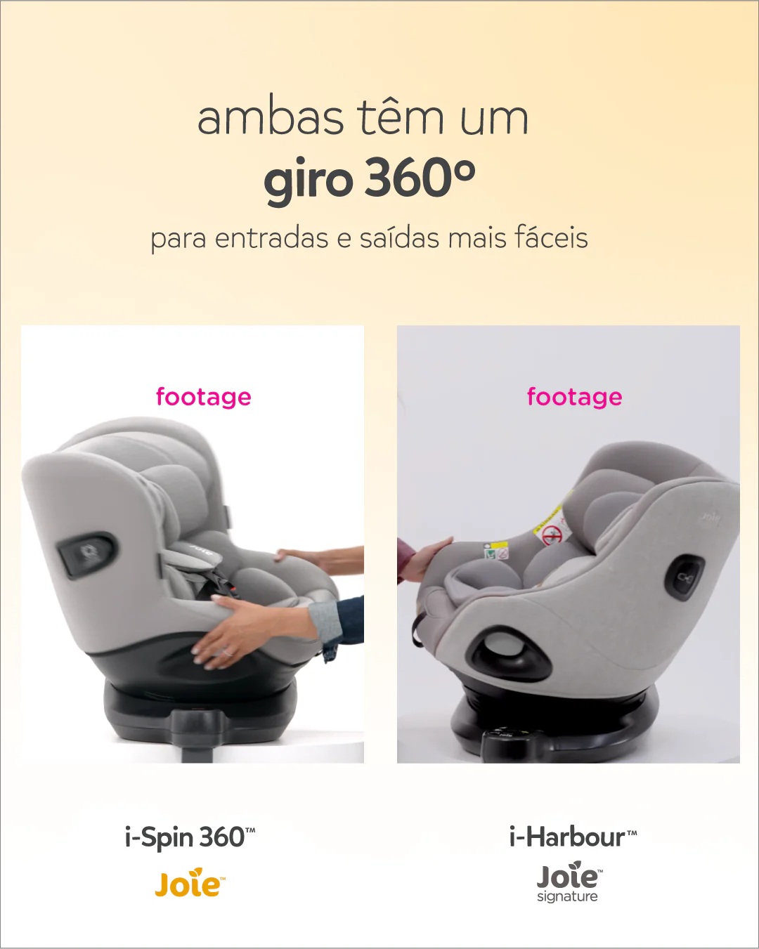 Cadeira auto Joie i-Spin 360 | 40cm - 105cm MESH EDITION * fim de maio - Image 40