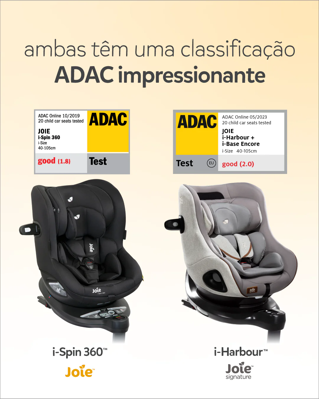 Cadeira auto Joie i-Spin 360 | 40cm - 105cm MESH EDITION * fim de maio - Image 43