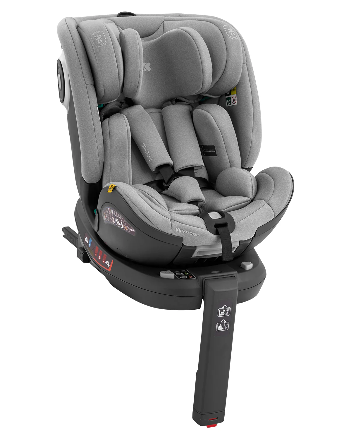 Cadeira Auto multigrupos Kikkaboo i-Conic  | 40cm - 150cm - Image 12