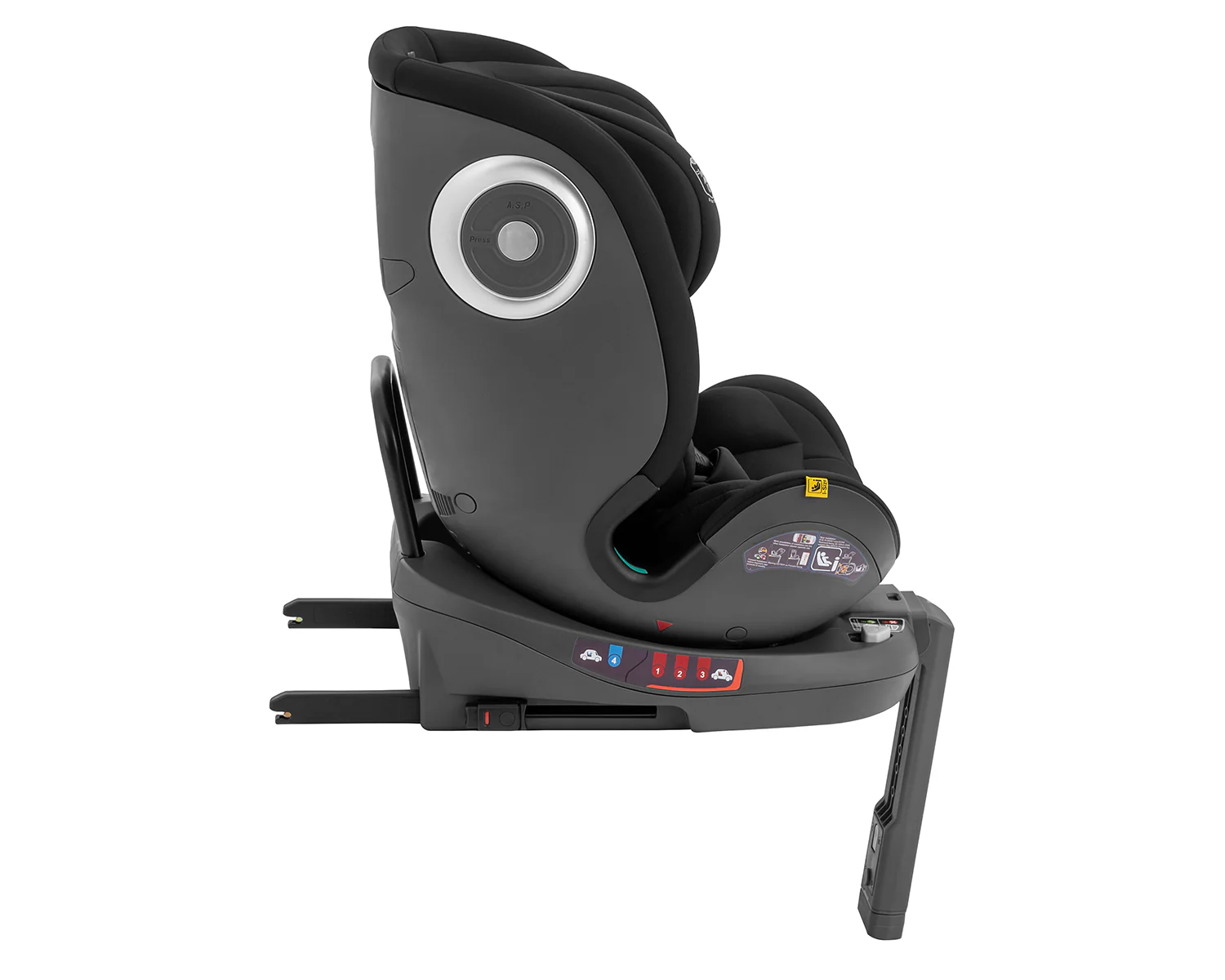 Cadeira Auto multigrupos Kikkaboo i-Conic  | 40cm - 150cm - Image 3