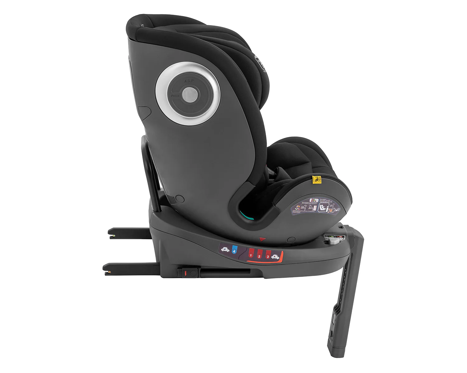Cadeira Auto multigrupos Kikkaboo i-Conic  | 40cm - 150cm - Image 4