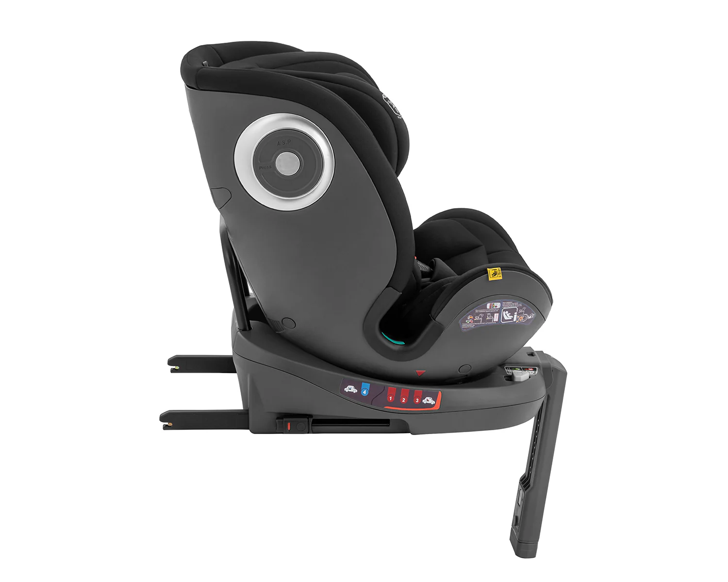 Cadeira Auto multigrupos Kikkaboo i-Conic  | 40cm - 150cm - Image 5