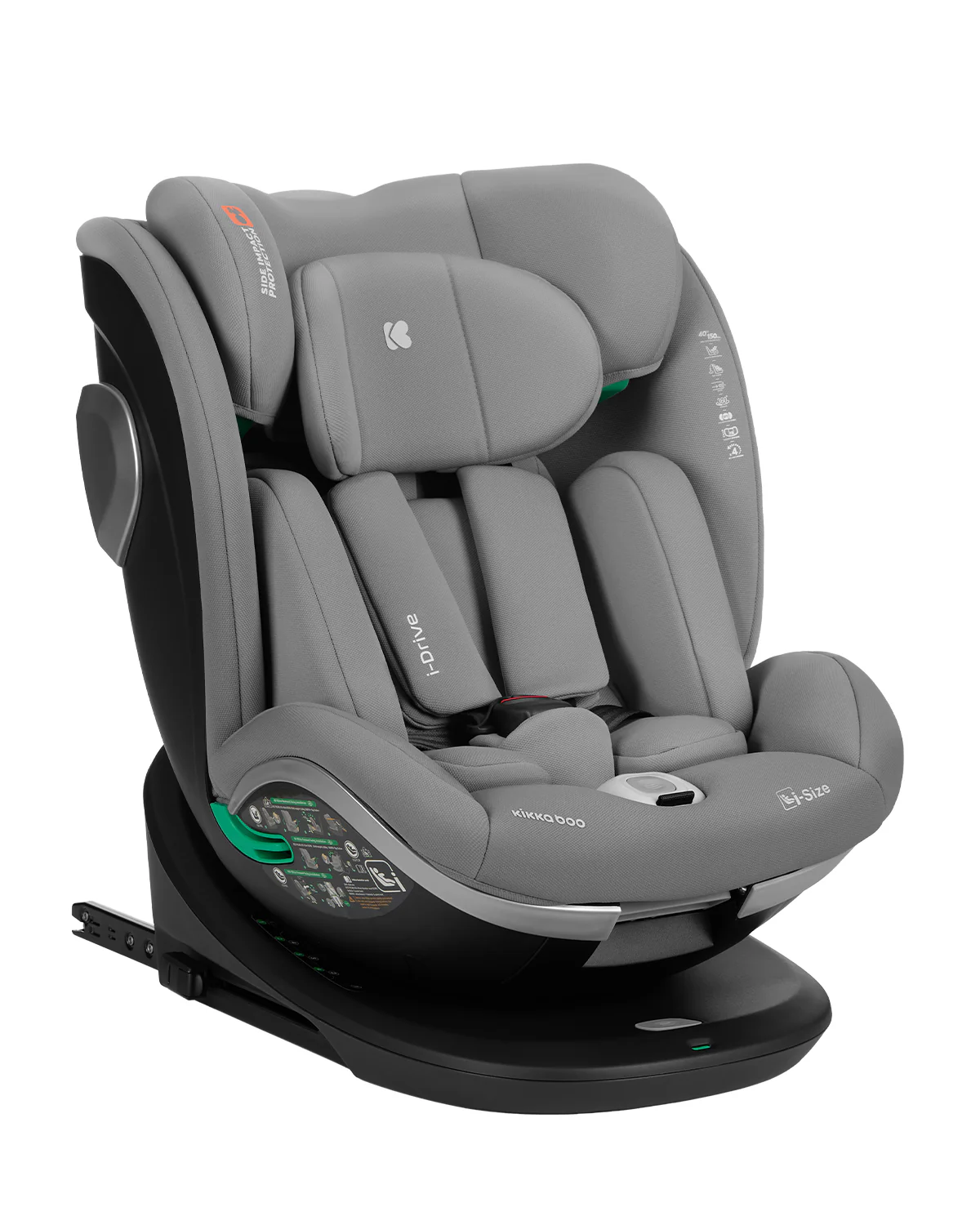 Cadeira Auto multigrupos Kikkaboo i-Drive  40-150 - Image 11