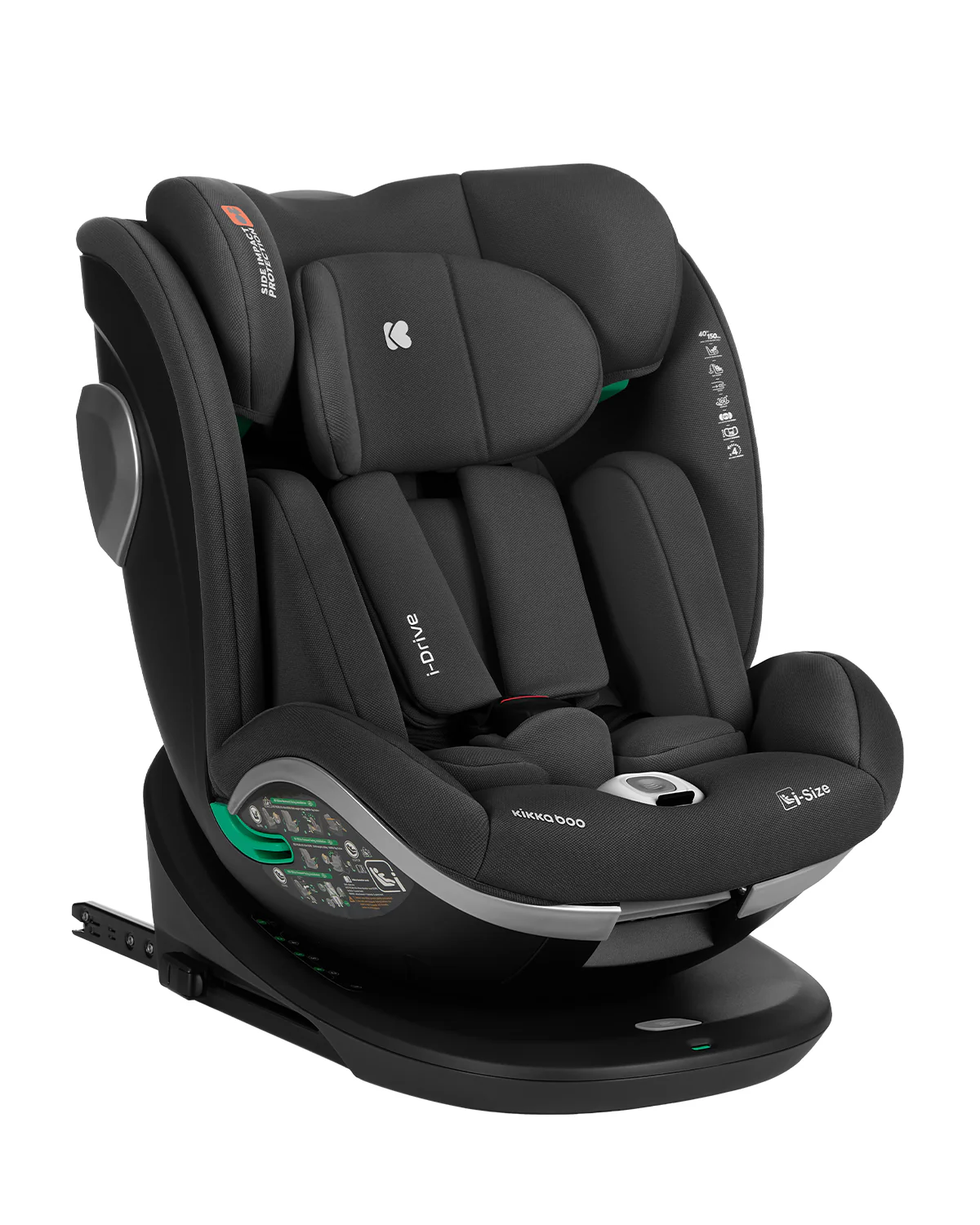 Cadeira Auto multigrupos Kikkaboo i-Drive  40-150 - Image 12
