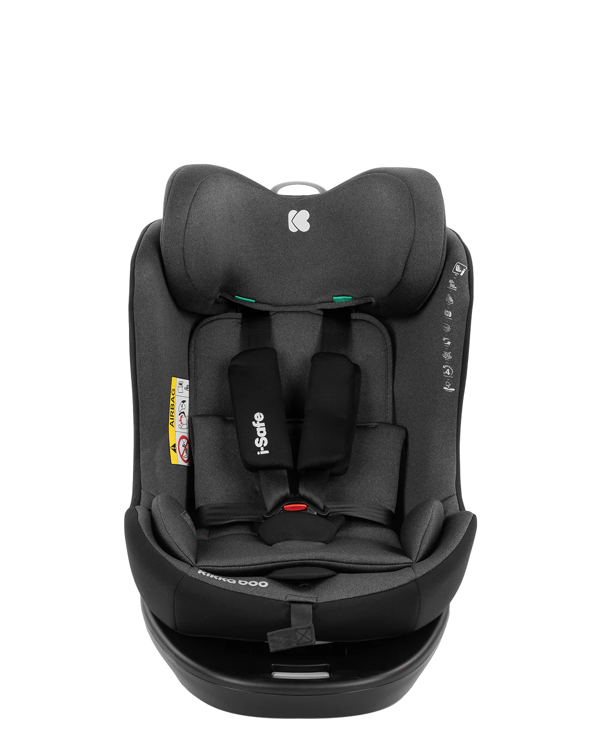 Cadeira Auto multigrupos Kikkaboo i-safe   | 40cm - 150cm - Image 8
