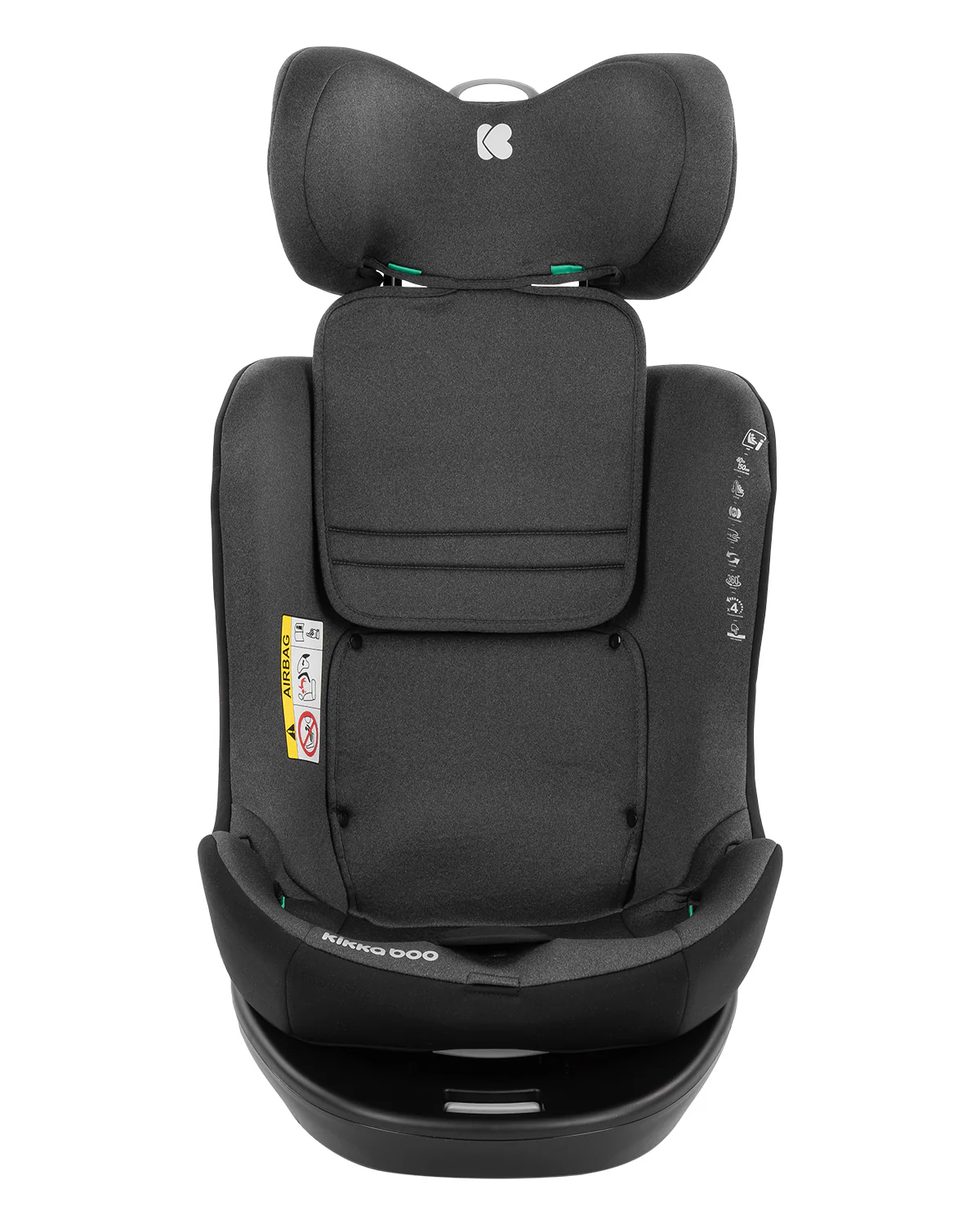 Cadeira Auto multigrupos Kikkaboo i-safe   | 40cm - 150cm - Image 9