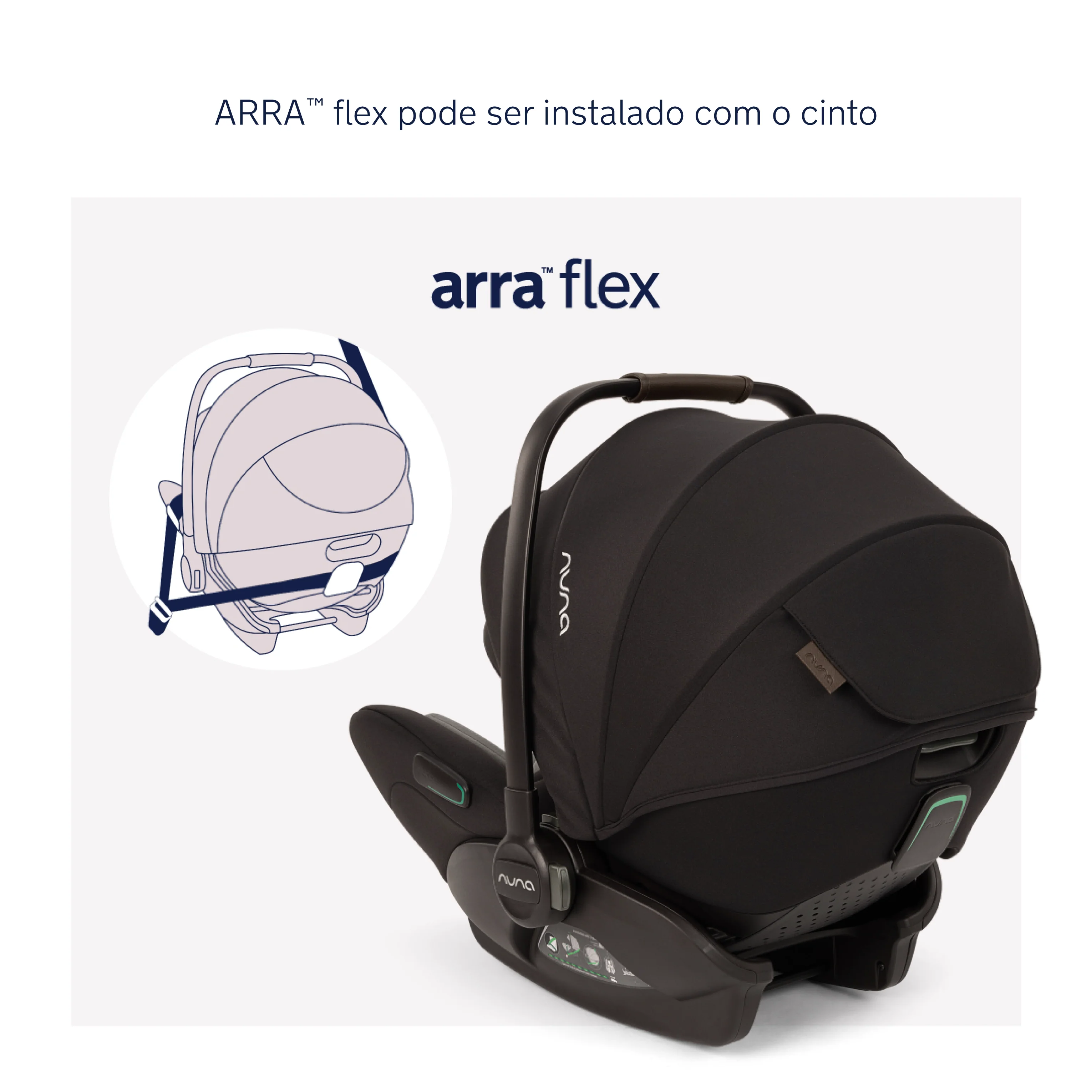 Cadeira Auto ovo Nuna Arra Flex  | 40cm - 87cm - Image 11