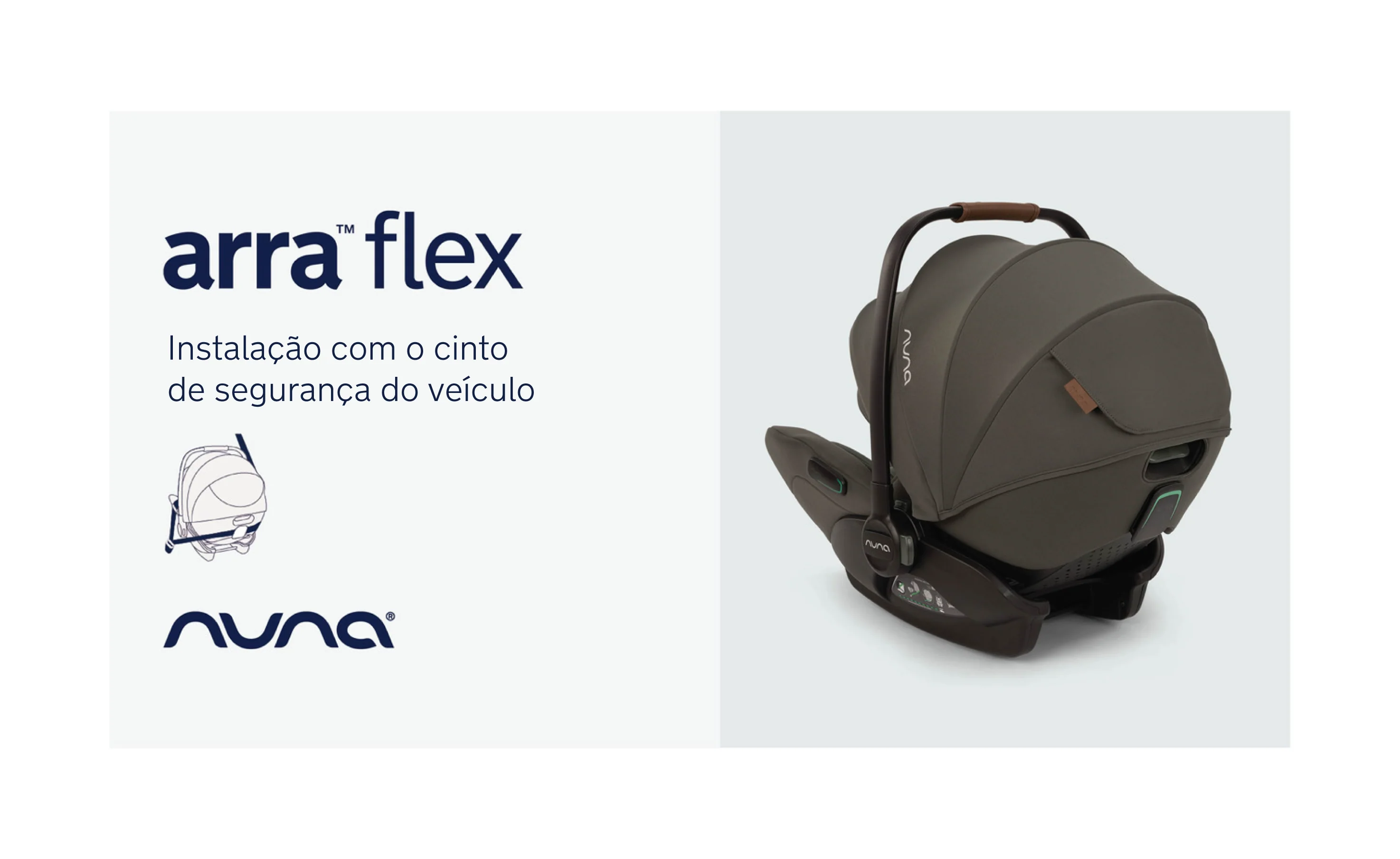 Cadeira Auto ovo Nuna Arra Flex  | 40cm - 87cm - Image 2