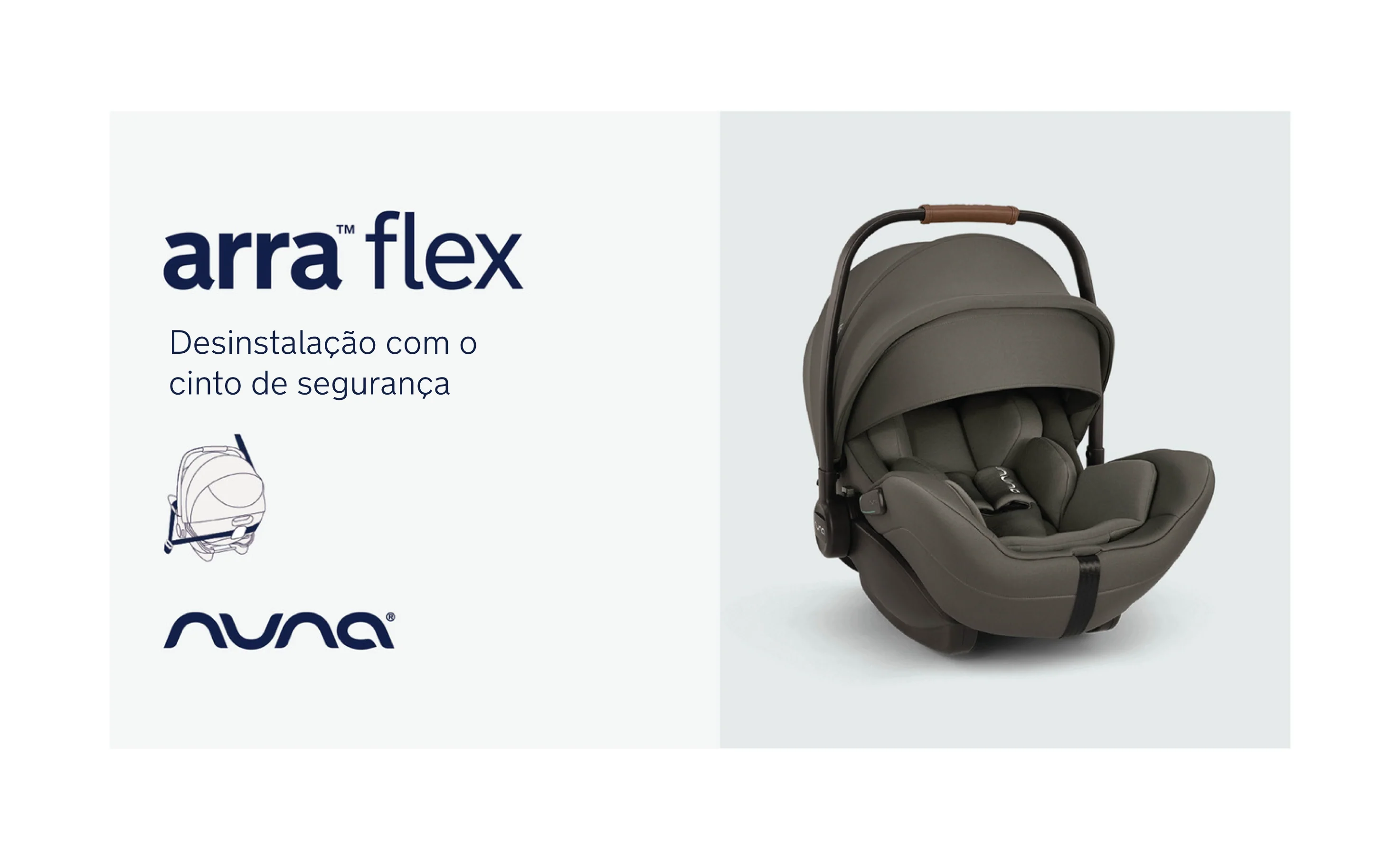 Cadeira Auto ovo Nuna Arra Flex  | 40cm - 87cm - Image 5