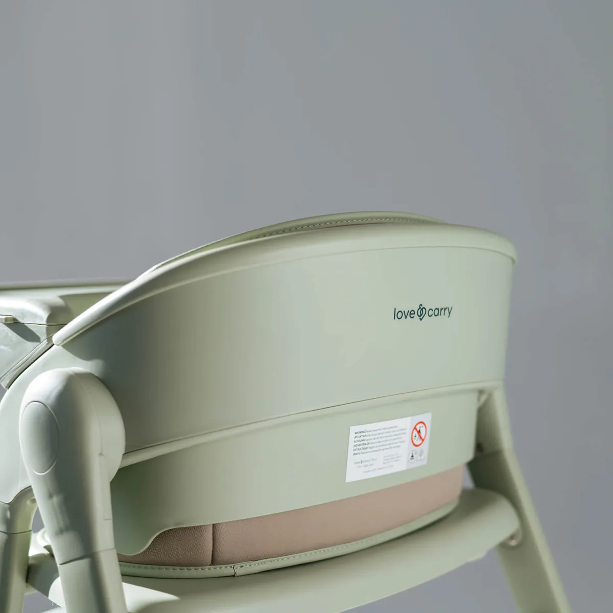 Cadeira de refeição Evolutiva 3-em-1 Love & Carry Flex (Branca & Menta) - Image 6