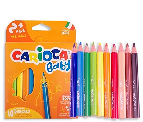 CARIOCA BABY Caixa 10 lápis de cor curtos - Image 2
