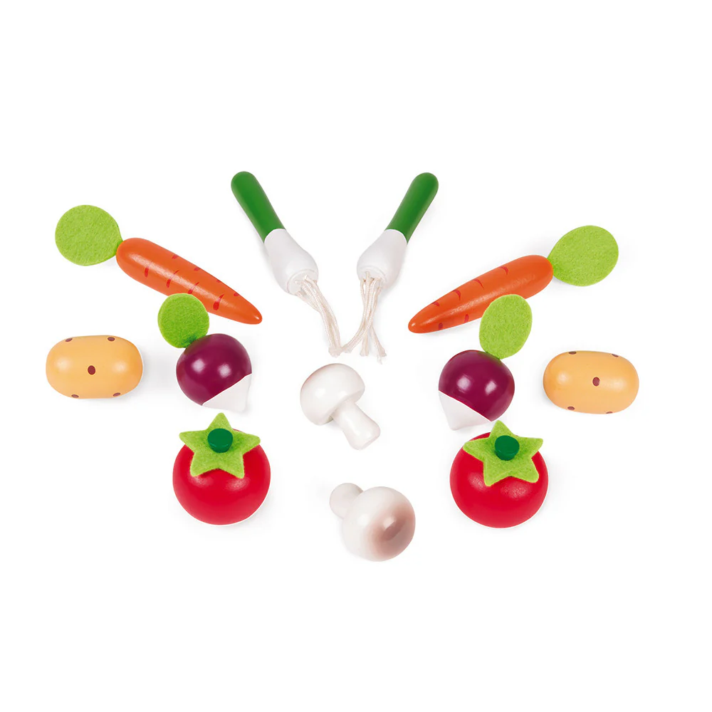 Janod Caixa de 12 legumes . - Image 2