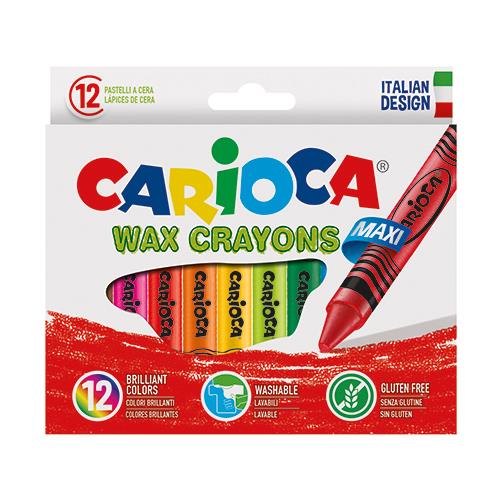 CARIOCA Caixa lápis cera MAXI - Image 4